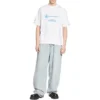 T-shirt Balenciaga x WFP, coupe moyenne « White » 612966TMVL29086