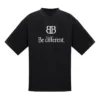 T-shirt BB Be Different, coupe moyenne « Black » 612966TNVU91070