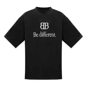 T-shirt BB Be Different, coupe moyenne « Black » 612966TNVU91070