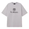 T-shirt BB Be Different, coupe moyenne, « Gris » 612966TNVU99784
