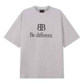 T-shirt BB Be Different, coupe moyenne, « Gris » 612966TNVU99784