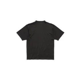 T-shirt BB Motel coupe moyenne « Black » 764235TQVK91083