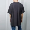 T-shirt BB oversize délavé en tricot interlock « Bleu marine Noir » 583214TFV658060