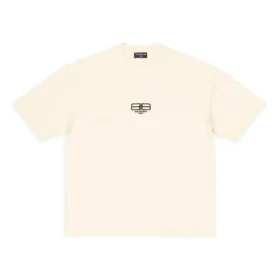 T-shirt BB Paris Icon coupe moyenne « Beige clair et noir » 612966TMVG79069