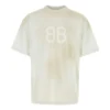 T-shirt BB Paris Strass coupe moyenne « Dirty White » 739784TOVU69012