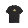 T-shirt BB Regular Fit en maille entrelacée « Noir » 578139TEV481361