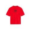 T-shirt BB Regular Fit en maille entrelacée « Noir » 578139TEV481361