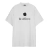 T-shirt « Be Different » « Blanc Noir » 712398TNVB39784