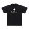 T-shirt « Be Different » « Noir Blanc » 712398TNVB31070