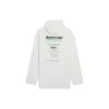 T-shirt blanc ample pour homme Balenciaga FW21 avec imprimé alphabétique du logo 662424TKVF89085