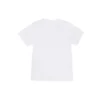 T-shirt blanc à manches courtes ample avec petit logo alphabétique 556104TYK289000