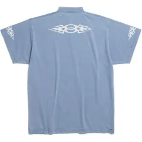 T-shirt Burning Unity Oversized « Light Blue » 787349TQVW74164