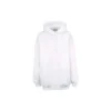 T-shirt à capuche Balenciaga pour homme, imprimé « Back Alphabet », manches longues, blanc, 556113TAV379000