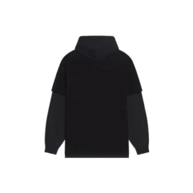 T-shirt à capuche à manches longues Slime « Noir » 681029TLVF11069
