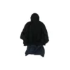 T-shirt à capuche oversize avec patch XXXL « Noir » 720406TNVD91070