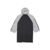 T-shirt à capuche raglan oversize 3B Stencil « Black » 790403TQVT51083
