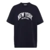 T-shirt Cities New York, coupe moyenne « Dark Blue » 612965TLVM23967