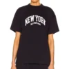 T-shirt Cities New York, coupe moyenne « Dark Blue » 612965TLVM23967