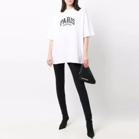 T-shirt « Cities Paris » coupe moyenne « Blanc » 612966TLVL79040