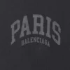 T-shirt Cities Paris coupe moyenne « Nero » 612966TLVL71069