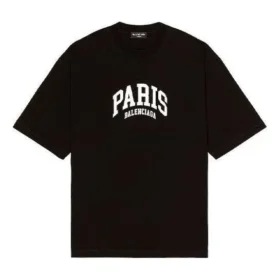 T-shirt Cities Paris coupe moyenne « Noir » 612966TLVL71070