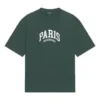 T-shirt Cities Paris coupe moyenne « Vert » 612966TLVL73011