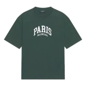 T-shirt Cities Paris coupe moyenne « Vert » 612966TLVL73011