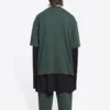 T-shirt Cities Paris coupe moyenne « Vert » 612966TLVL73011