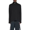 T-shirt à col montant et manches longues Balenciaga x adidas « Black » 724591TNVP81070