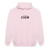 T-shirt à col rond avec imprimé alphabétique rose 578135TIV751900