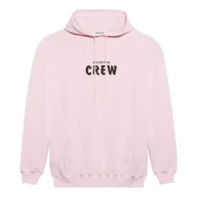 T-shirt à col rond avec imprimé alphabétique rose 578135TIV751900