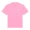 T-shirt à col rond avec logo de Political Campaign, rose/rouge 641655TJVF75713