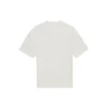 T-shirt à col rond avec logo du sponsor, blanc 612965TJVD99054