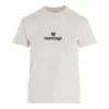 T-shirt à col rond avec logo Gris/Blanc 612964TJVD99054