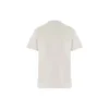 T-shirt à col rond avec logo Gris/Blanc 612964TJVD99054