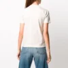T-shirt à col rond avec logo Gris/Blanc 612964TJVD99054