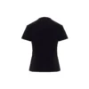 T-shirt à col rond avec logo imprimé, noir 612964TIVD51000