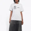 T-shirt à col rond avec logo SS21, gris 612965THV841167