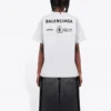 T-shirt à col rond avec logo SS21, gris 612965THV841167