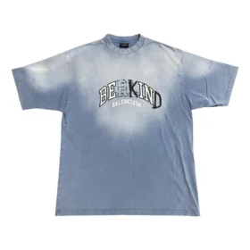 T-shirt à col rond BE KIND « Blue » 764235TPVD54313