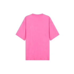 T-shirt à col rond brodé SS21 rose 641532TJVA95764 T-shirt à col rond brodé SS21 rose 641532TJVA95764