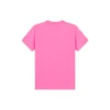 T-shirt à col rond et manches courtes avec broderie, rose 612964TJVD95764