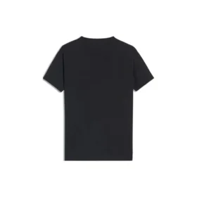 T-shirt à col rond et manches courtes avec logo dégradé arc-en-ciel, noir 570814TEV531000 T-shirt à col rond et manches courtes avec logo dégradé arc-en-ciel, noir 570814TEV531000