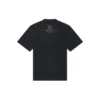 T-shirt à col rond et manches courtes Balenciaga FW21 Couture Alphabet pour homme, noir 651795TJV901070