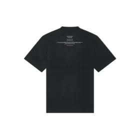 T-shirt à col rond et manches courtes Balenciaga FW21 Couture Alphabet pour homme, noir 651795TJV901070 T-shirt à col rond et manches courtes Balenciaga FW21 Couture Alphabet pour homme, noir 651795TJV901070