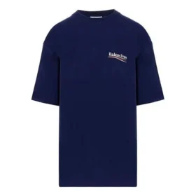 T-shirt à col rond et manches courtes imprimé SS21, bleu 641655TIV521195 T-shirt à col rond et manches courtes imprimé SS21, bleu 641655TIV521195