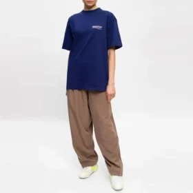 T-shirt à col rond et manches courtes imprimé SS21, bleu 641655TIV521195 T-shirt à col rond et manches courtes imprimé SS21, bleu 641655TIV521195