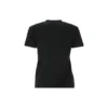 T-shirt à col rond et manches courtes noir avec logo SS21 612964TJV871070