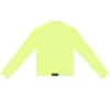 T-shirt à col rond et manches longues « Fluo Yellow » 704103TMVB77204