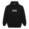 T-shirt à col rond imprimé noir 578135TIV751070